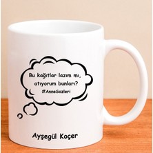 Ejoya Kişiye Özel Bu Kağıtları Atıyorum Kupa Bardak 80174