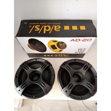 Sağlam Ads Midrange Hoparlör 900Watt Amfi Uyumlu 20Cm 2 Adet