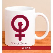 Ejoya Kişiye Özel Kadının Gücü Temalı Kupa Bardak 80046