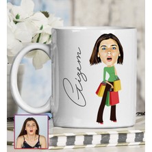 Ejoya Kişiye Özel Karikatür Tasarım Kupa Bardak 95722