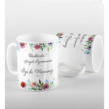 Ejoya Öğretmenim Iyiki Varsınız Kupa Bardak 80341