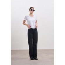 Colords Kadın V Yaka Basic Tshirt