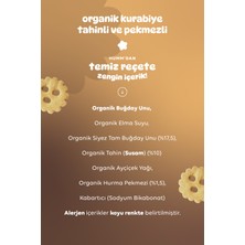 Organik Vegan Tahinli ve Pekmezli Kurabiye - 55G