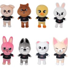 Deming Skzoo Doll Peluş Oyuncak Sokak Çocukları Leeknow Hyunjin Peluş Bebek (Yurt Dışından)