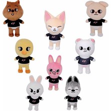 Deming Skzoo Doll Peluş Oyuncak Sokak Çocukları Leeknow Hyunjin Peluş Bebek (Yurt Dışından)