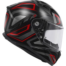 Givi 50.7 Proton Mat Tıtanıum-Kırmızı Kask