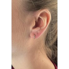 Fiyonk Kuyumculuk 14 Ayar Altın Mini Halka Küpe 1