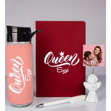 Ejoya Kişiye Özel Defter Kalem Matara ve Fotoğraflı Notluk  93527