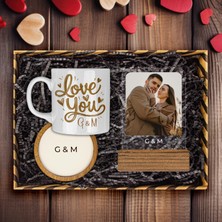 Ejoya Kişiye Özel Fotoğraflı Akrilik Çerçeve & Bardak Altlığı & Kupa  113916