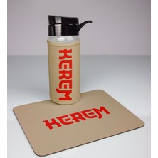 Ejoya Kişiye Özel Tasarım Cam Matara ve Mousepad Ofis  94378