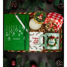 Ejoya Kişiye Özel Termo Deri Defter & Yılbaşı Şekerleri Konsept Yeni Yıl  112678