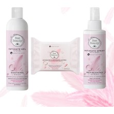 Bee Beauty Intim Yıkama Jeli - Spreyi - Temizleme Mendili 3lü Set