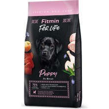 Fitmin For Life Puppy Tüm Irklar Için Kümes Hayvanlı Yavru ve Hamile Köpek Maması 2,5 kg