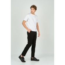 Rateks Erkek Regular Fit Pamuklu Spor Pantolon 4518 Siyah