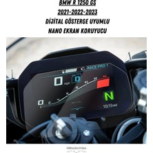 Uniqanatolia Bmw R  1250 Gs 2021 2022 2023 Dijital Gösterge Uyumlu Nano Ekran Koruyucu