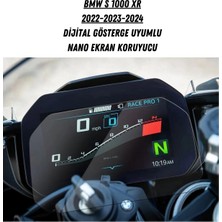 Uniqanatolia Bmw S 1000 Xr 2022 2023 2024 Dijital Gösterge Uyumlu Nano Ekran Koruyucu