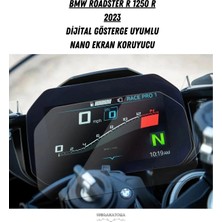 Uniqanatolia Bmw Roadster R 1250 R 2023 Dijital Gösterge Uyumlu Nano Ekran Koruyucu