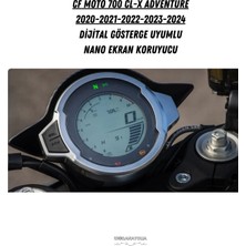 Uniqanatolia Cf Moto 700 Cl-X Adventure 2020 2021 2022 2023 2024  Dijital Gösterge Uyumlu Nano Ekran Koruyucu