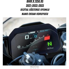 Uniqanatolia Bmw R 1250 Rs 2021 2022 2023 Dijital Gösterge Uyumlu Nano Ekran Koruyucu