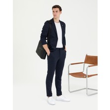 Pierre Cardin Erkek Lacivert Ex. Slim Fit Yün Karışımlı Takım Elbise 50267031-VR033