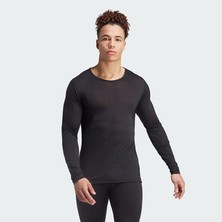 Adidas Xperior Merino Erkek Siyah Uzun Kollu Tişört (HZ8559)