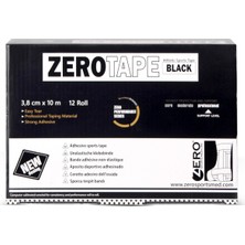 Zerotape Siyah 3,8cm x 10m SporcuTespit Bandı