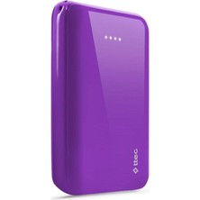 Byars-S 2A Powerbank 10000 Mah Mor - 2BB174MR Modern Tasarım 431550 Byarsbilişim