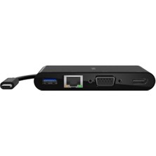 Byars-Multimedia Adapter; 4K Hdmı, Ethernet, Usb-A, VGA Byarsbilişim