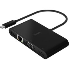 Byars-Multimedia Adapter; 4K Hdmı, Ethernet, Usb-A, VGA Byarsbilişim