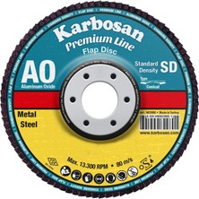 Karbosan Flap Ao Kırmızı 115X22 100 Kum (982990)
