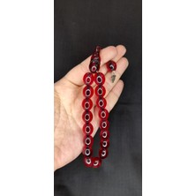 Anemore Collection Kırmızı Maskot Efe Boy Şak Şak Tesbih T-464