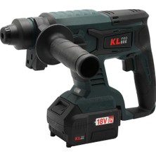 Kl Pro KLPM18-50 18V/5.0AH Li-Lon Kömürsüz Şarjlı Pnömatik Kırıcı / Delici Matkap
