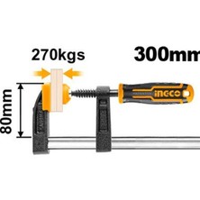 Ingco HFC020802 Ağır Tip Işkence 80 x 300 mm