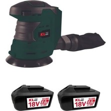 Kl Pro KLEZ18-80 18VOLT/8.0AH Li-Ion Şarjlı Eksantrik Zımpara