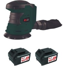 Kl Pro KLEZ18-50 18VOLT/5.0AH Li-Ion Şarjlı Eksantrik Zımpara