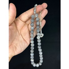 Anemore Collection Jasper Taşı Doğaltaş Tesbih Küre Kesim T-491