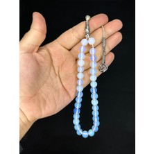 Anemore Collection Opal Taşı Doğaltaş Tesbih Küre Kesim T-489