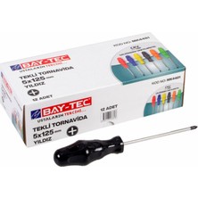 Baytec MK4481 Tornavida Yıldız 5X125 mm