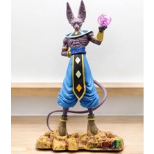 Elifeshop Dragon Ball Anime Beerus Birusu Mitolojik Karakter Figür Oyuncak Koleksiyonluk Dekoratif Biblo 30 cm