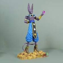 Elifeshop Dragon Ball Anime Beerus Birusu Mitolojik Karakter Figür Oyuncak Koleksiyonluk Dekoratif Biblo 30 cm