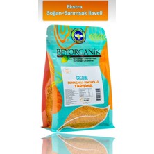 Beyorganik Organik Zencefilli Zerdeçallı Tarhana 300gr (Ekstra Soğan-Sarımsak İlaveli)