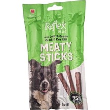 Reflex Plus Meaty Sticks Ördekli ve Kaz Etli Köpek Ödül Çubuk (3X11GR) 33 gr (STT:06/2026)