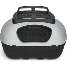 Arwic Motosiklet Çantası Arka Motosiklet Bagajı Kargo Taşıma Aparatlı Sırt Dayamalı Cv46