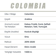 Mood Blend Single Origin Colombia Filtre Kahve 250 Gr.