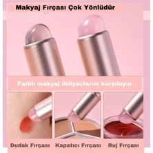 Silikon Ruj Dudak Göz Tırnak Fırçası Dolgun Pürüzsüz Parmak Boyama Aparatı Peeling Yenileme