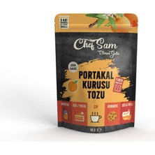 Chef Sam Portakal Kurusu Tozu 40 G