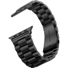 Apsuwa Apple Watch 10 46MM Kordon Kayış Metal Baklava Desen Krd-04
