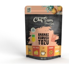 Chef Sam Ananas Kurusu Tozu 30 G