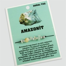 Hg.Aksesuar Amazonit Doğaltaşlı Ip Bileklik