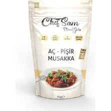 Chef Sam Aç Pişir Musakka 50 G/ 700 G Yaş Sebze Karşılığı